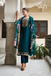 Fiza By Vazi Viscose Kurti With Bottom Dupatta Wholesale Market In Surat
